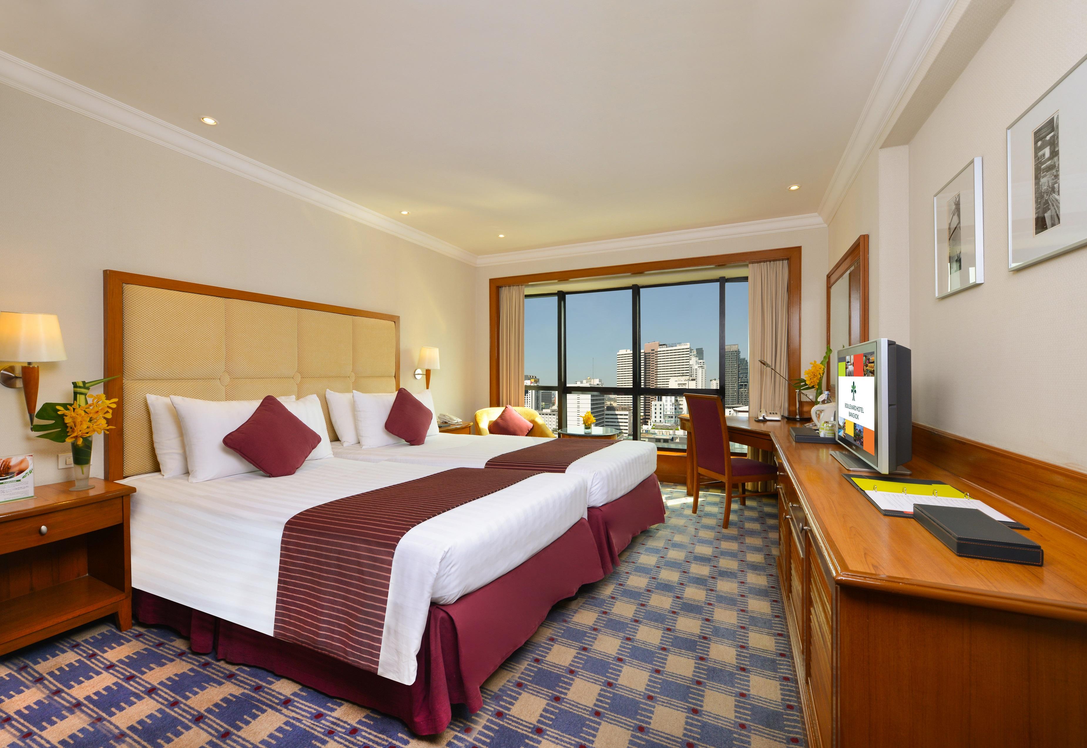 블러바드 호텔 방콕 수쿰빗 외부 사진 A room at the hotel